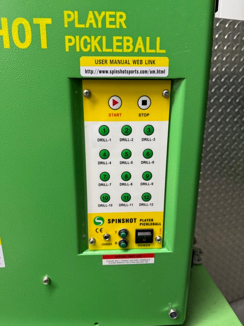 Spinshot Pickleball Machine - Spinshot Sports US