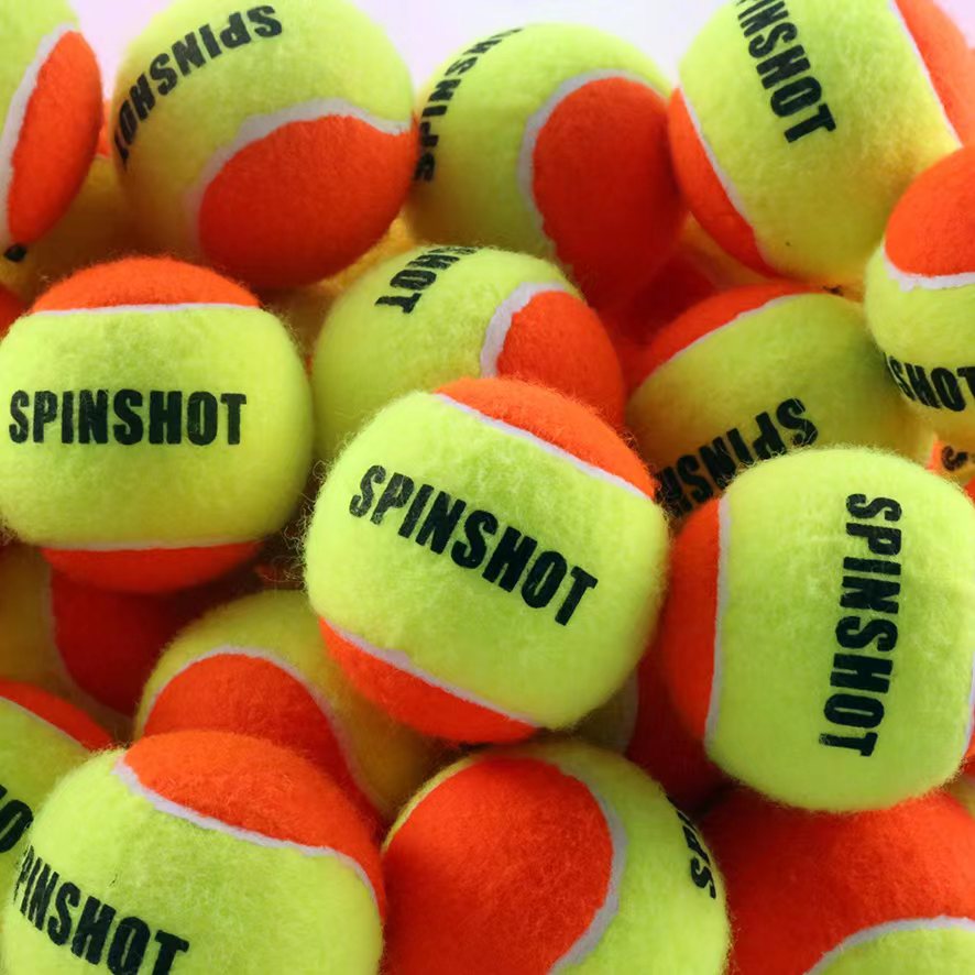 60 pcs Spinshot Low Compression Orange Tennis Balls Spinshot Sports US