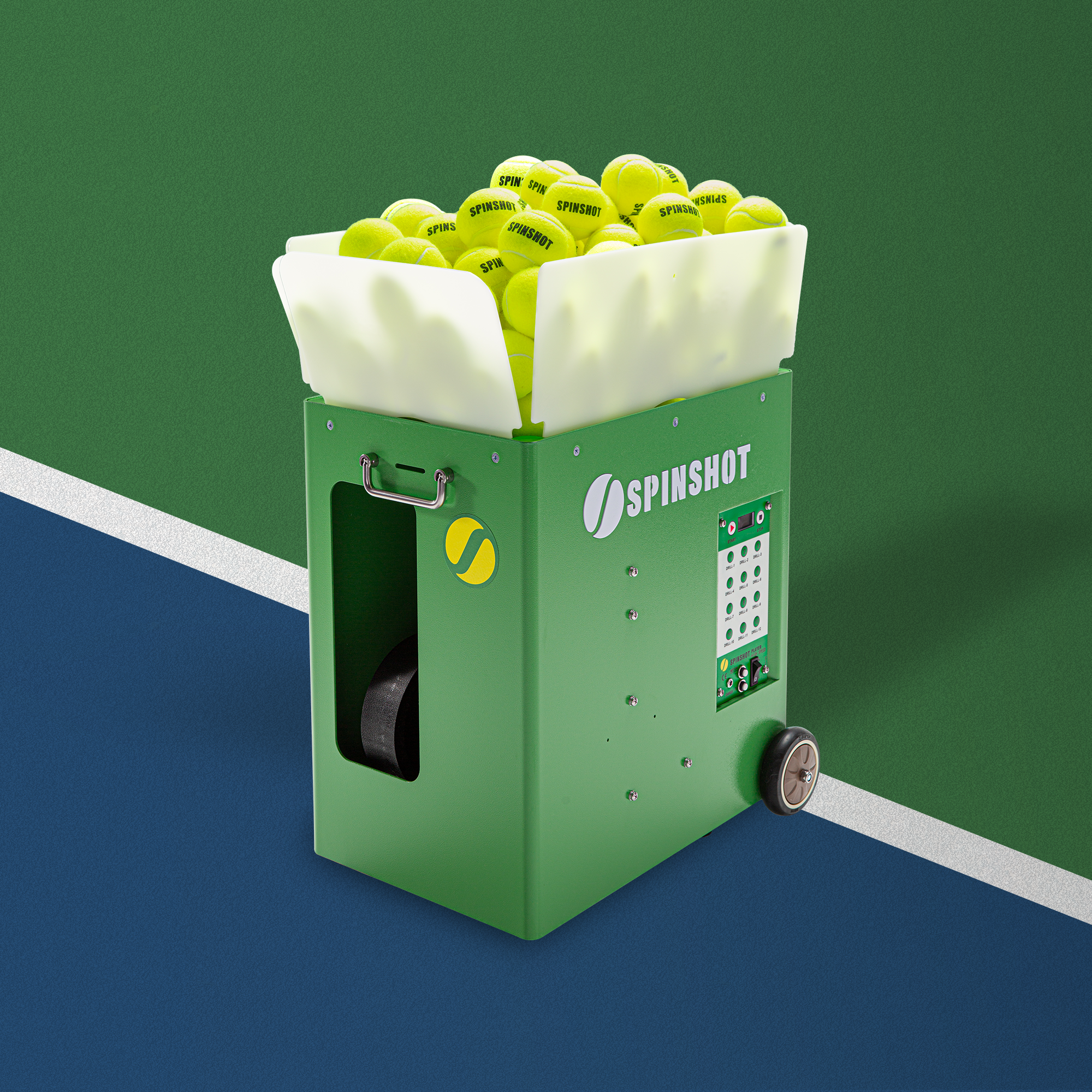 Tennis ball throwing machine sales