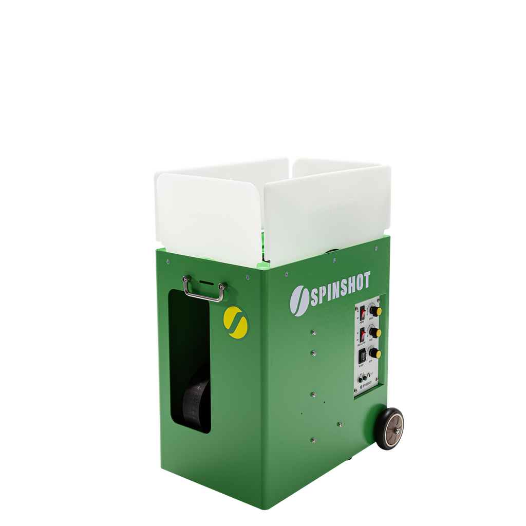Spinshot Pro Tennis Ball Machine - Spinshot Sports US Spinshot tennis ball machine