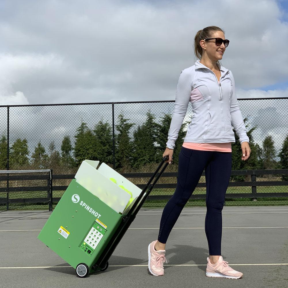 Spinshot Player Tennis Ball Machine - Spinshot Sports US